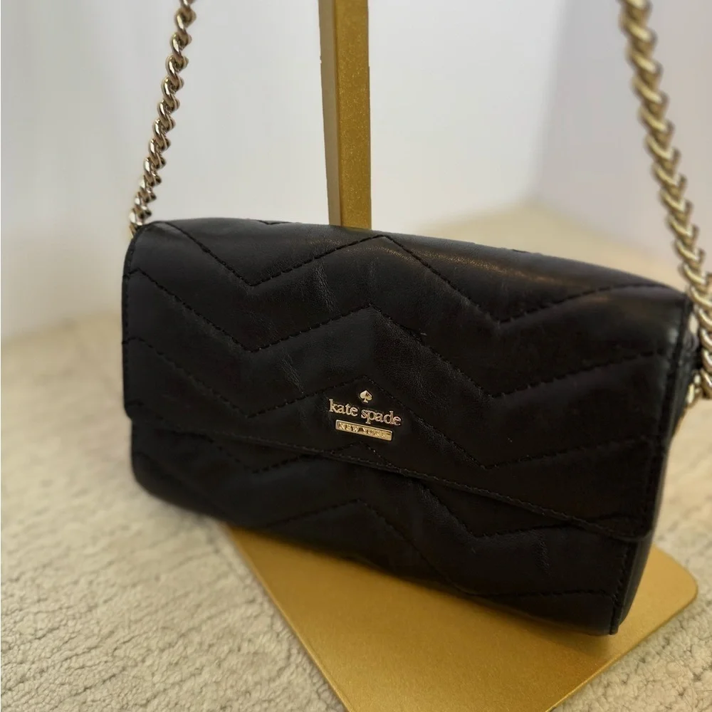 Kate Spade New York black crossbody bag